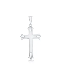 Etched Edge Design Cross