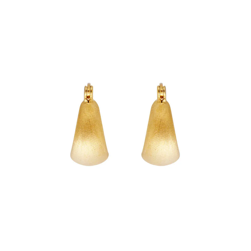 FLARED MIDI HOOPS