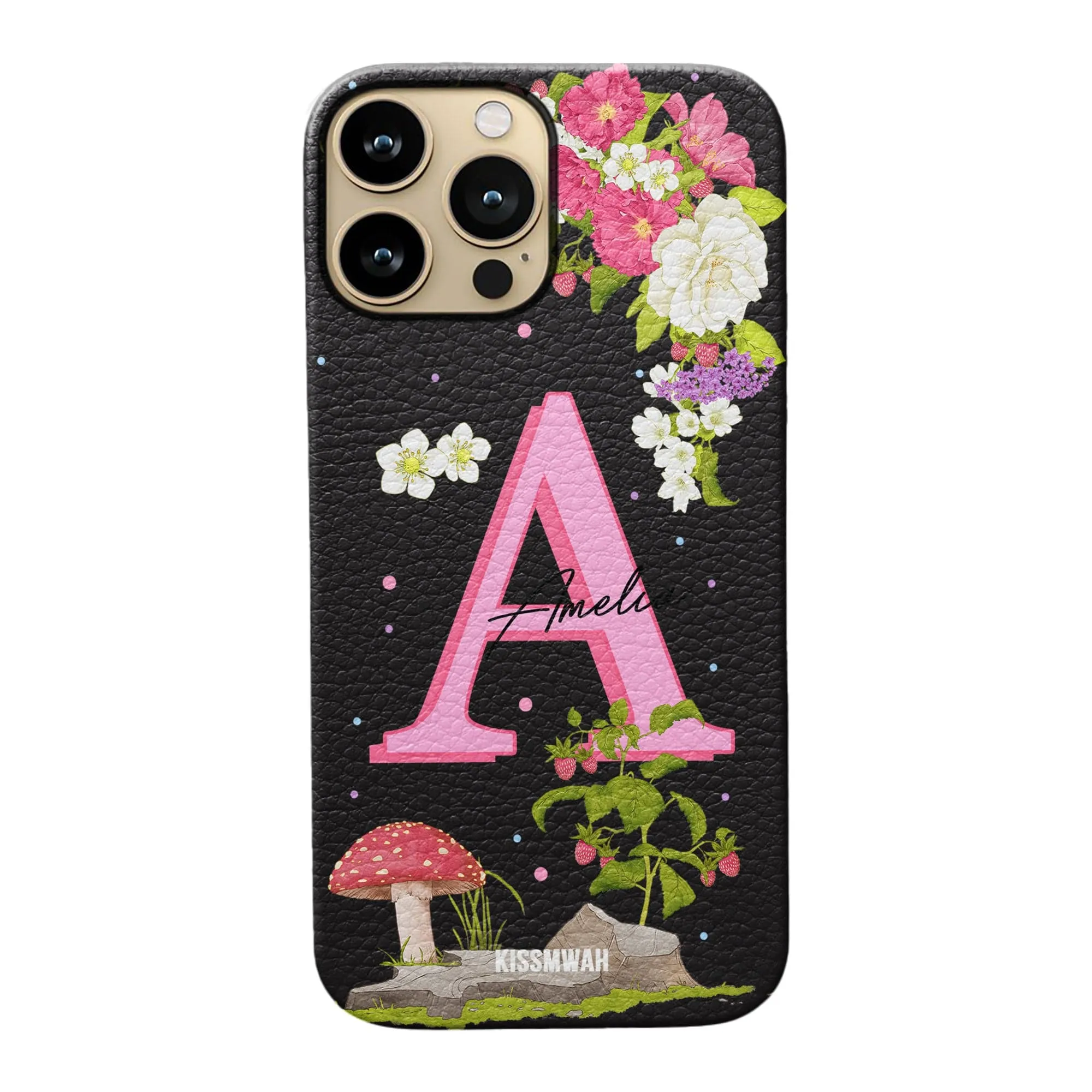Flower passion leather