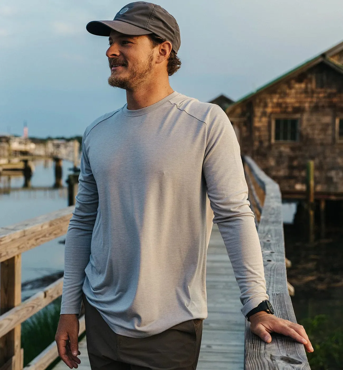 Free Fly Bamboo Shade Long Sleeve Shirt - Men's