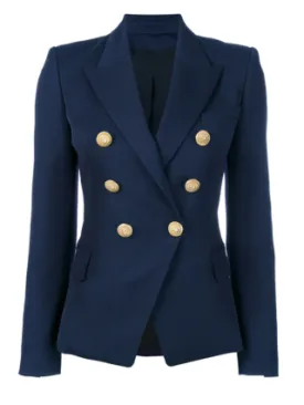 GOLD BUTTON BLAZER