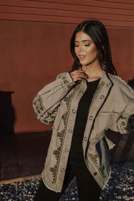 Great Plains Embroidered Jacket Lux Collection