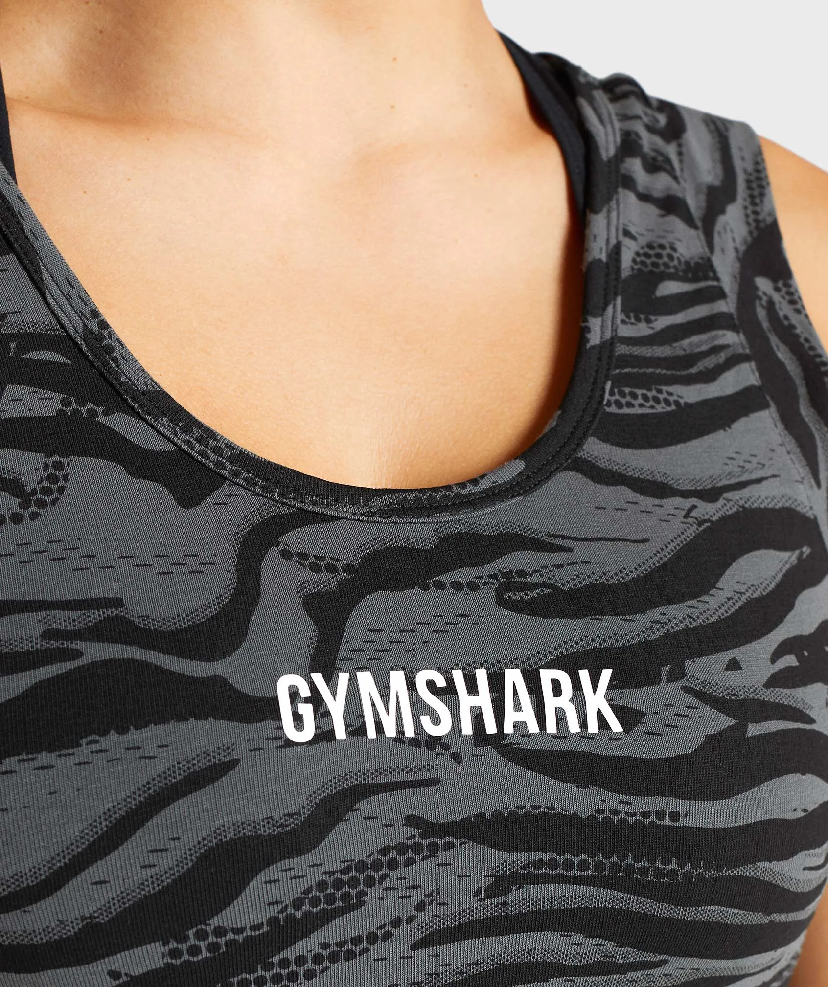 Gymshark Animal Graphic Tank - Black Print