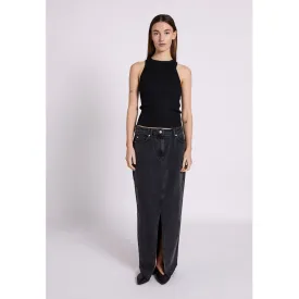 Hannali maxi denim skirt