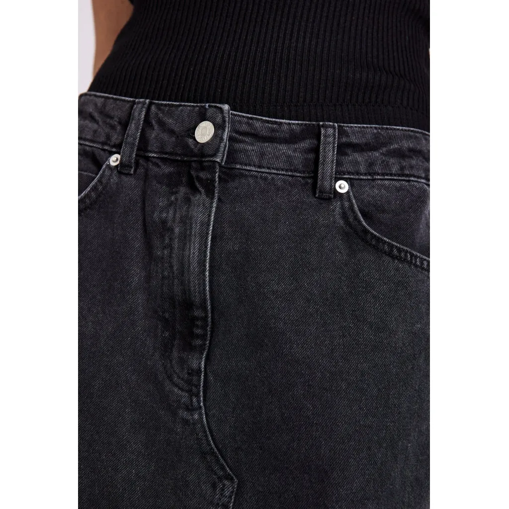 Hannali maxi denim skirt