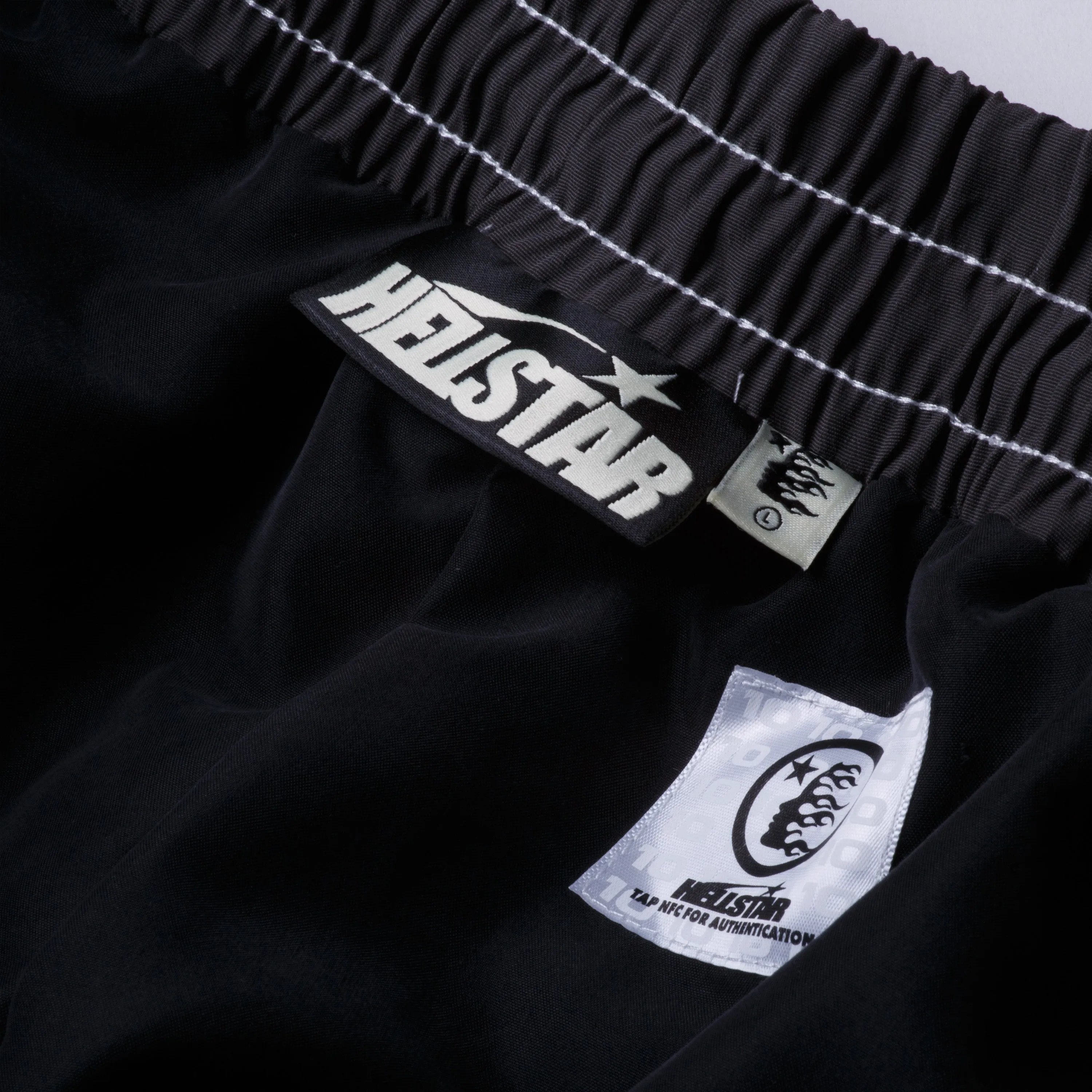 Hellstar Logo Trackpants White