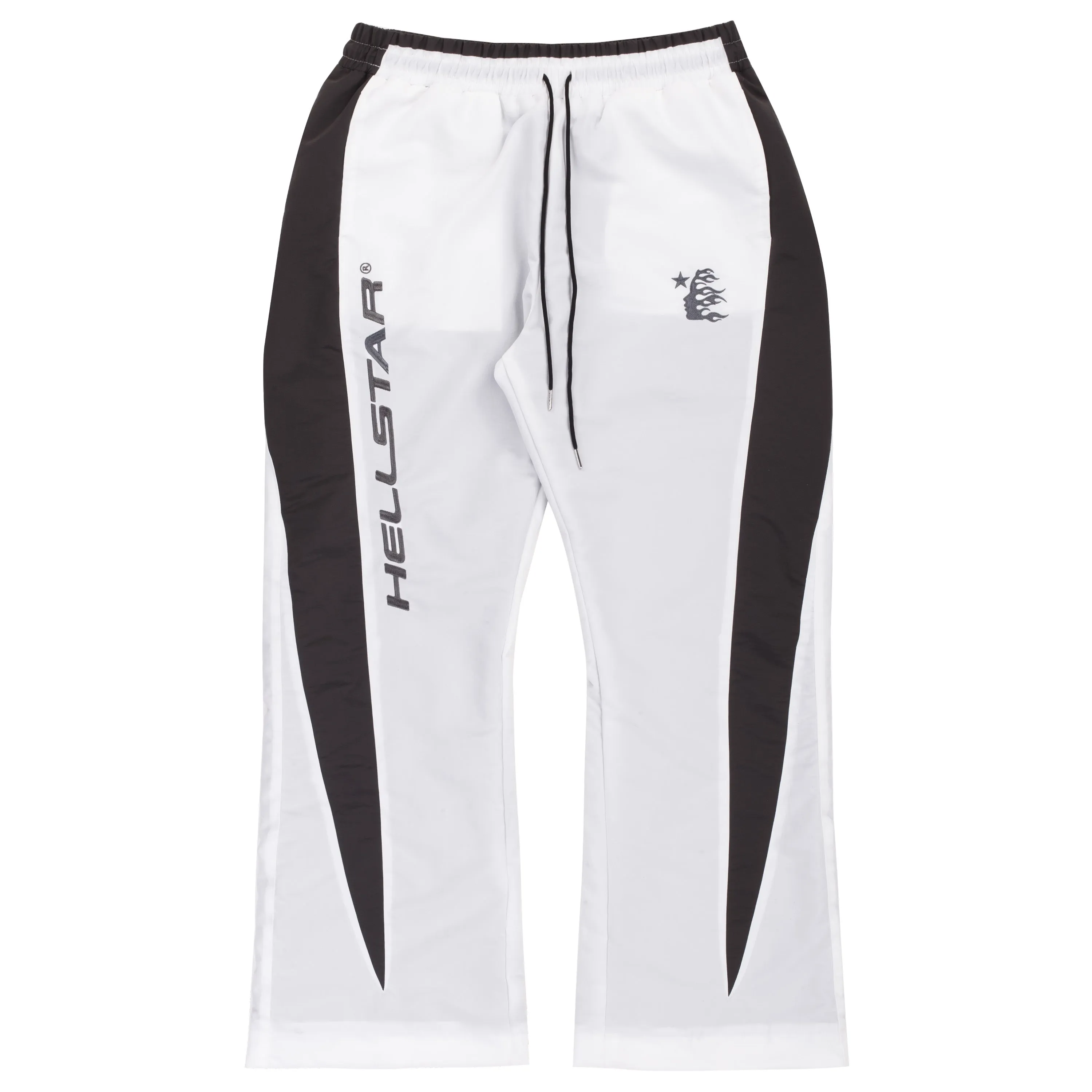 Hellstar Logo Trackpants White