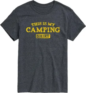 Instant Message This is My Camping Shirt - Men's Short Sleeve Graphic T-Shirt