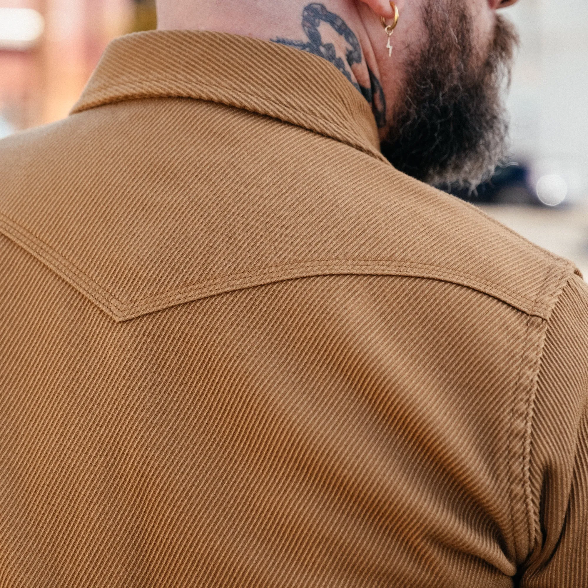 Iron Heart IHSH-234-CAM Kersey Western Shirt Camel