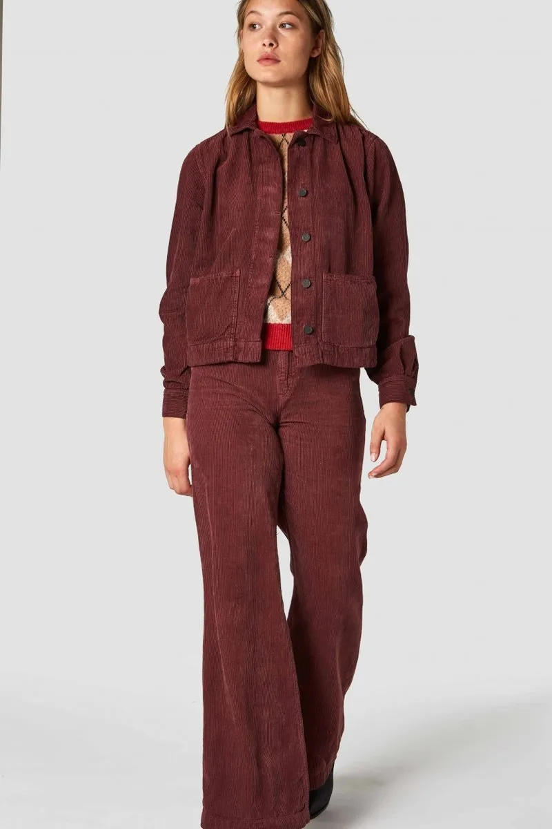 jane corduroy rust pants