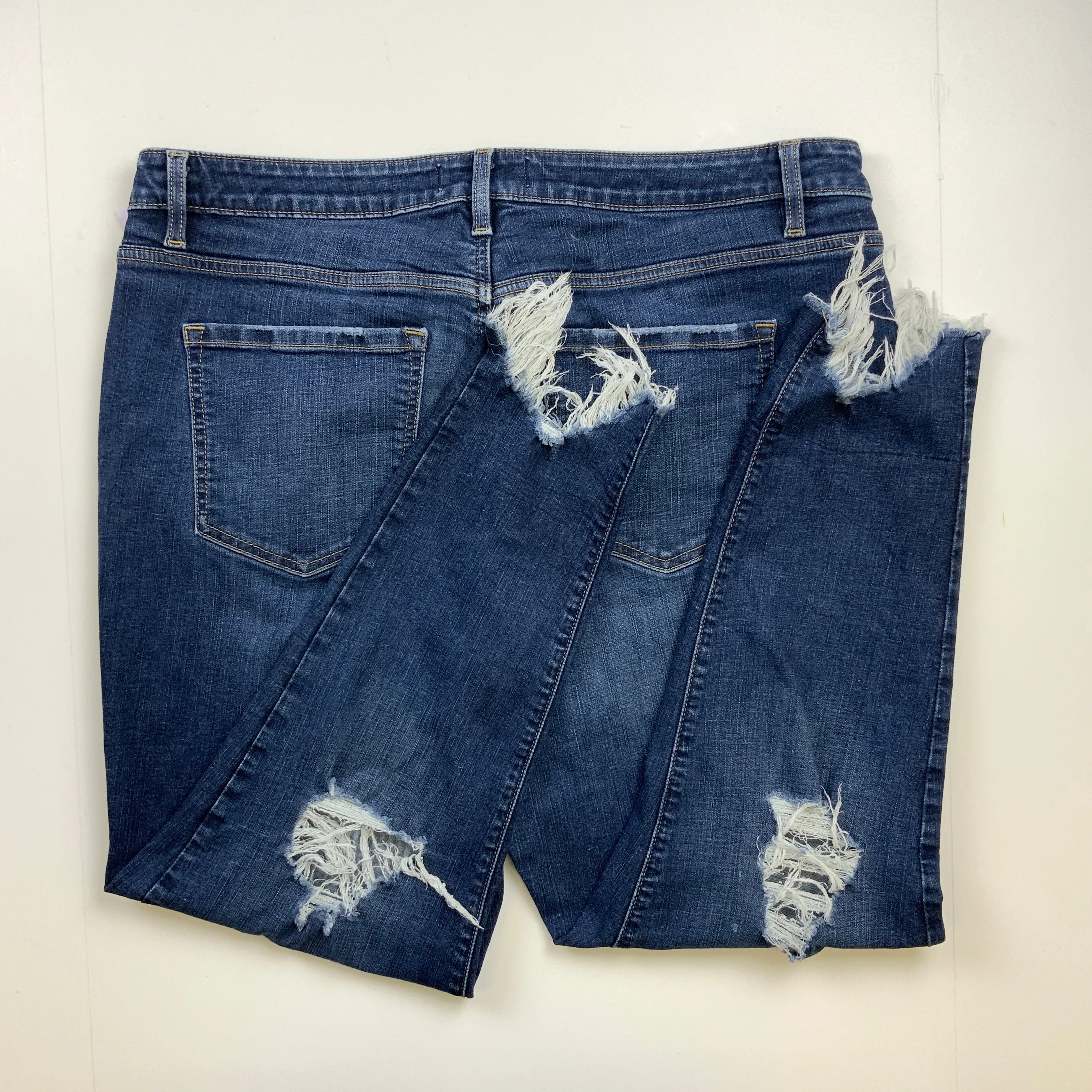 Jeans Flared By Lane Bryant In Blue Denim, Size: 20