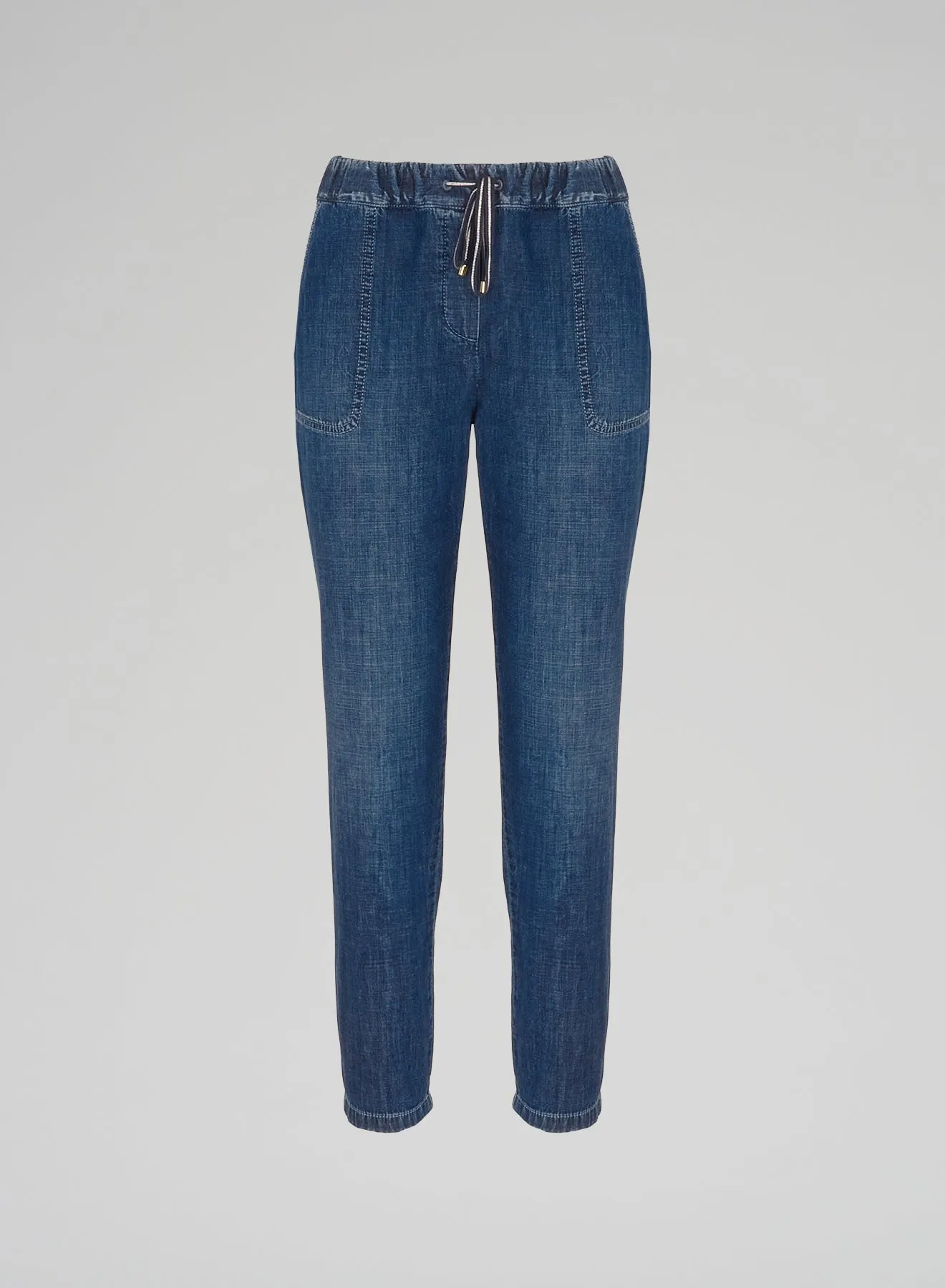 JOGGERS IN DENIM