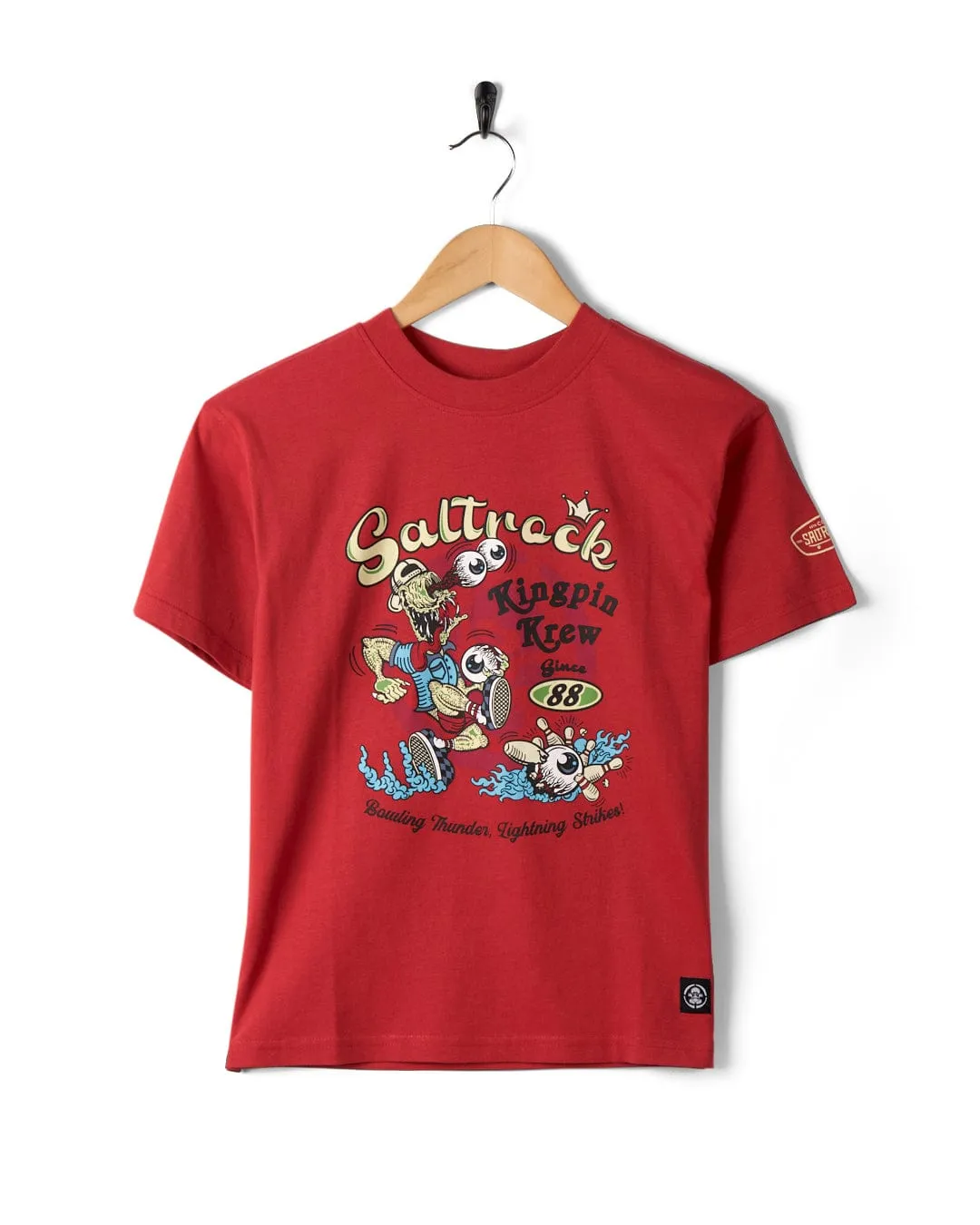 Kingpin Krew - Kids Short Sleeve Glow in the Dark T-Shirt