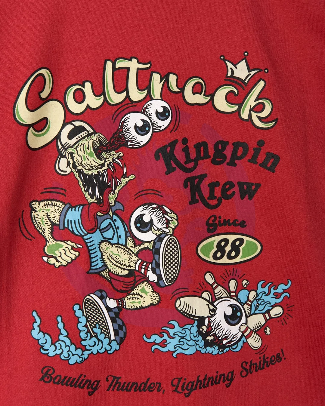 Kingpin Krew - Kids Short Sleeve Glow in the Dark T-Shirt