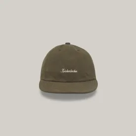 KNICKERBOCKER SERVICE WAXED COTTON & NYLON CAP - OLIVE