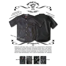 Leather Baseball Shirt
