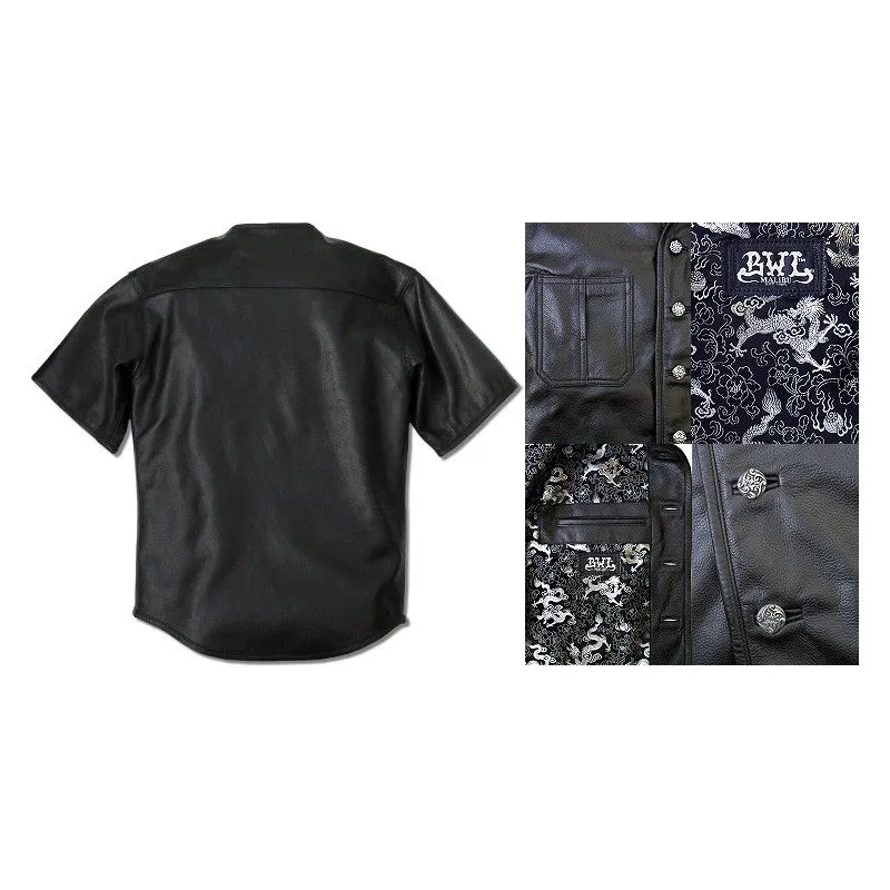Leather Baseball Shirt