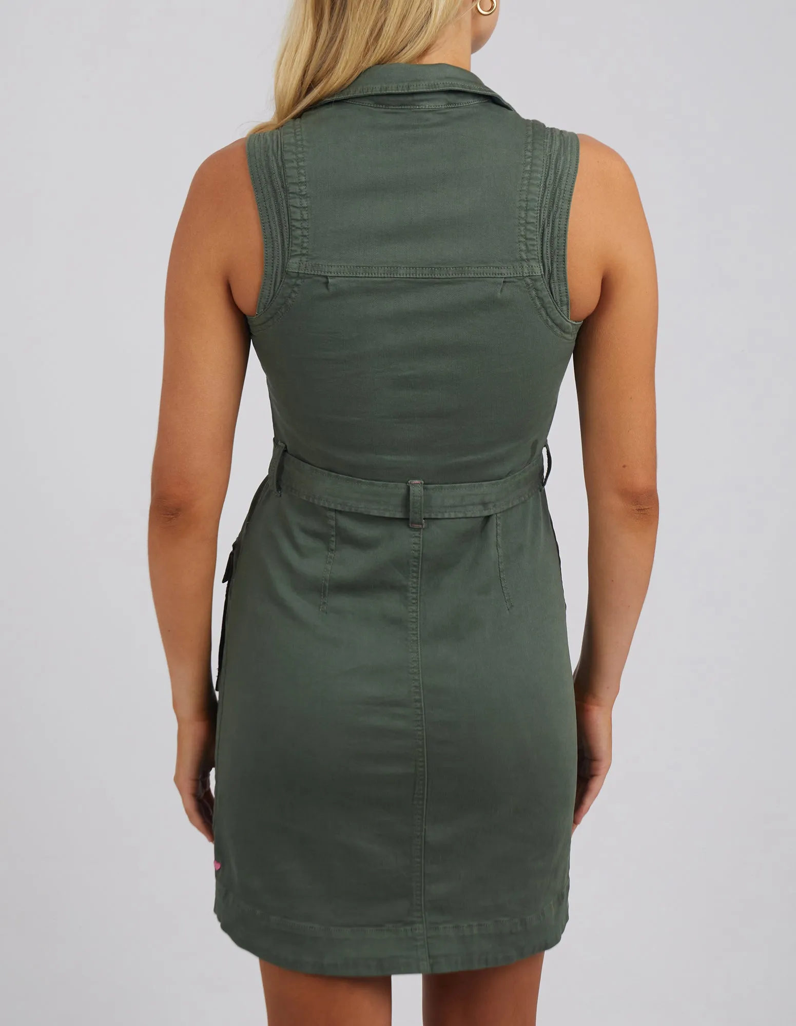 Marigold Denim Dress Clover