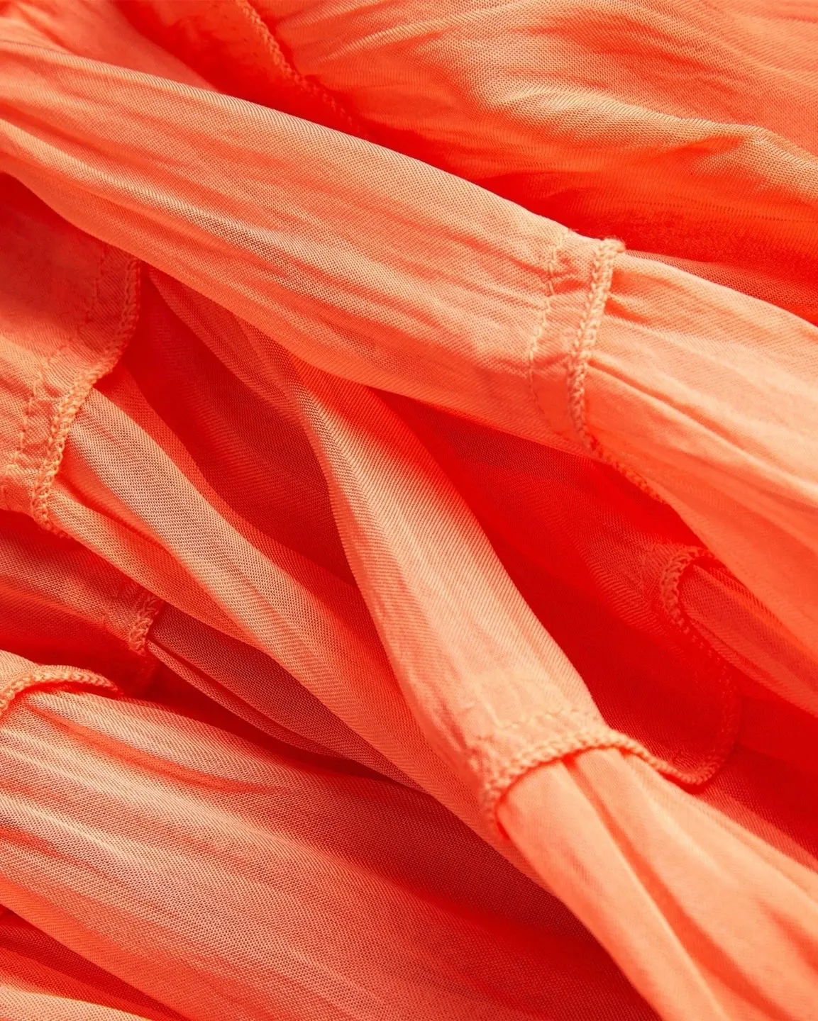 MIDI TIERED OMBRE SKIRT