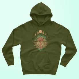Moon Phases Unisex Hoodie