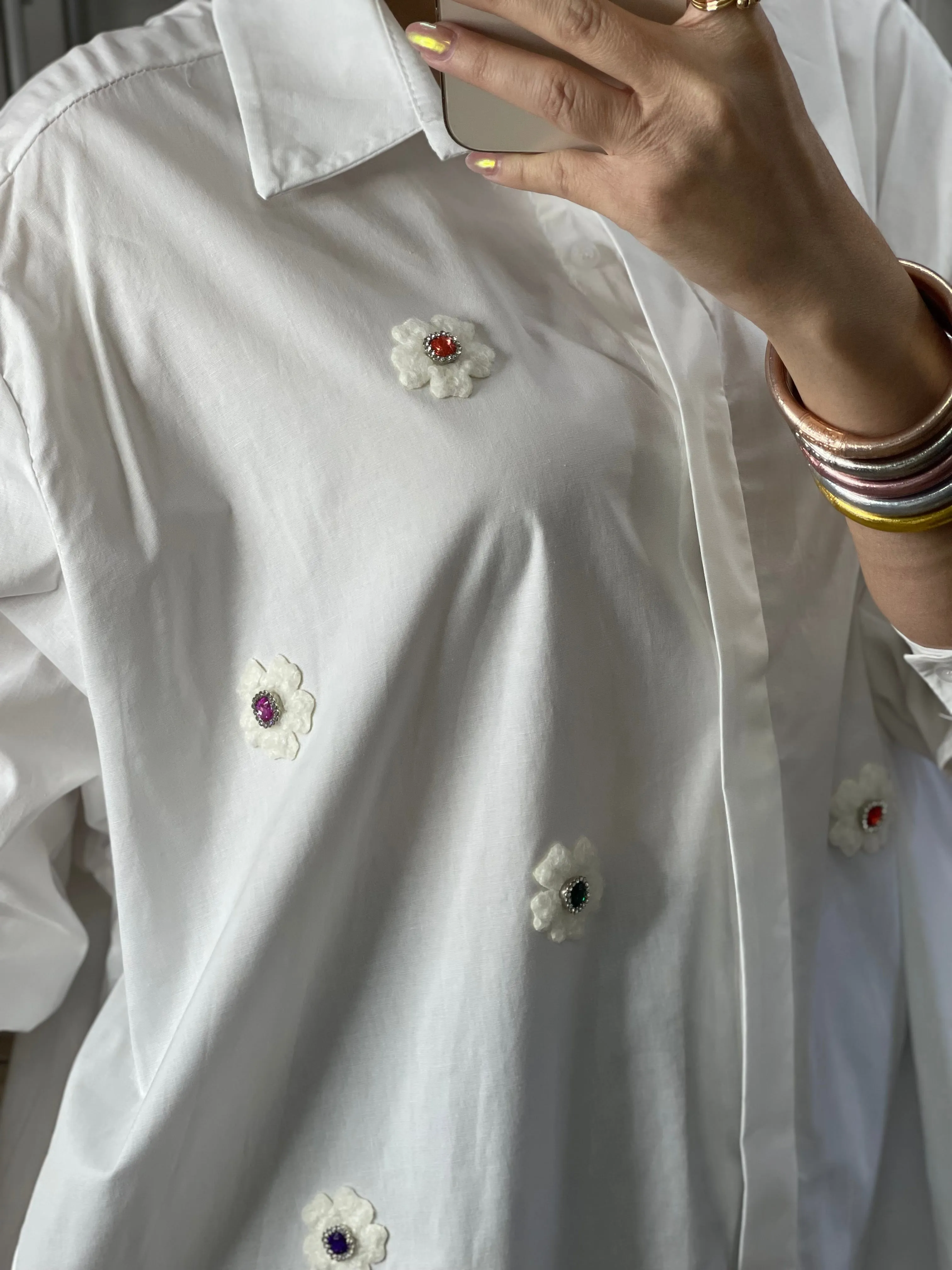 Multi Floral Tunic Top