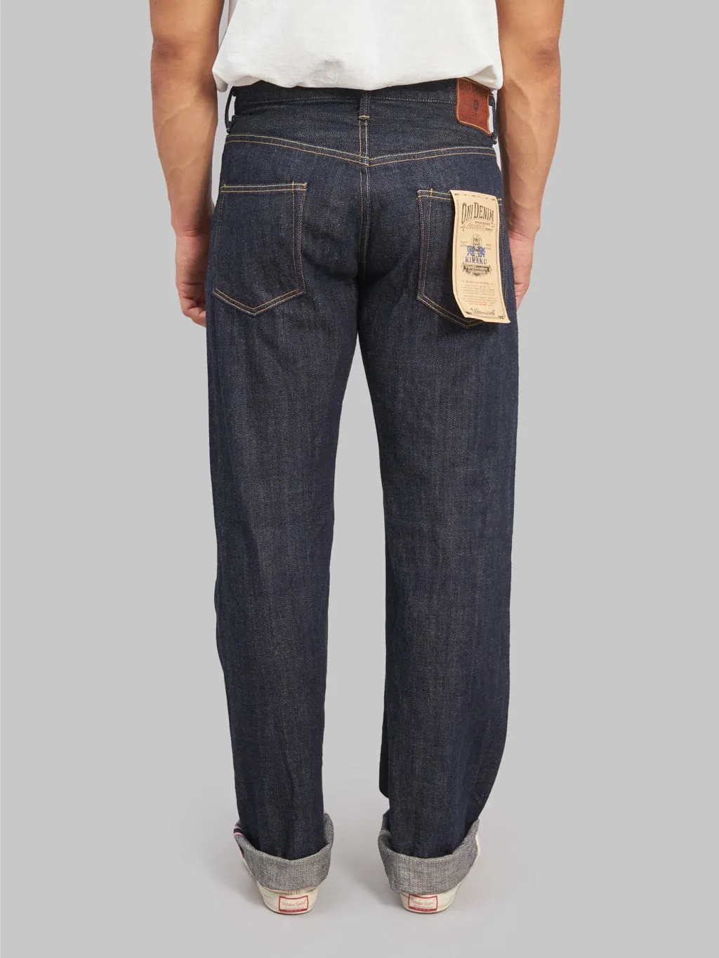 ONI Denim 022-KI Kiraku 12oz Relax Straight Jeans - Comfortable and Stylish