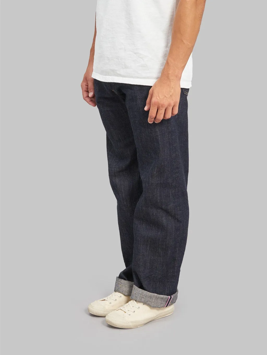ONI Denim 022-KI Kiraku 12oz Relax Straight Jeans - Comfortable and Stylish
