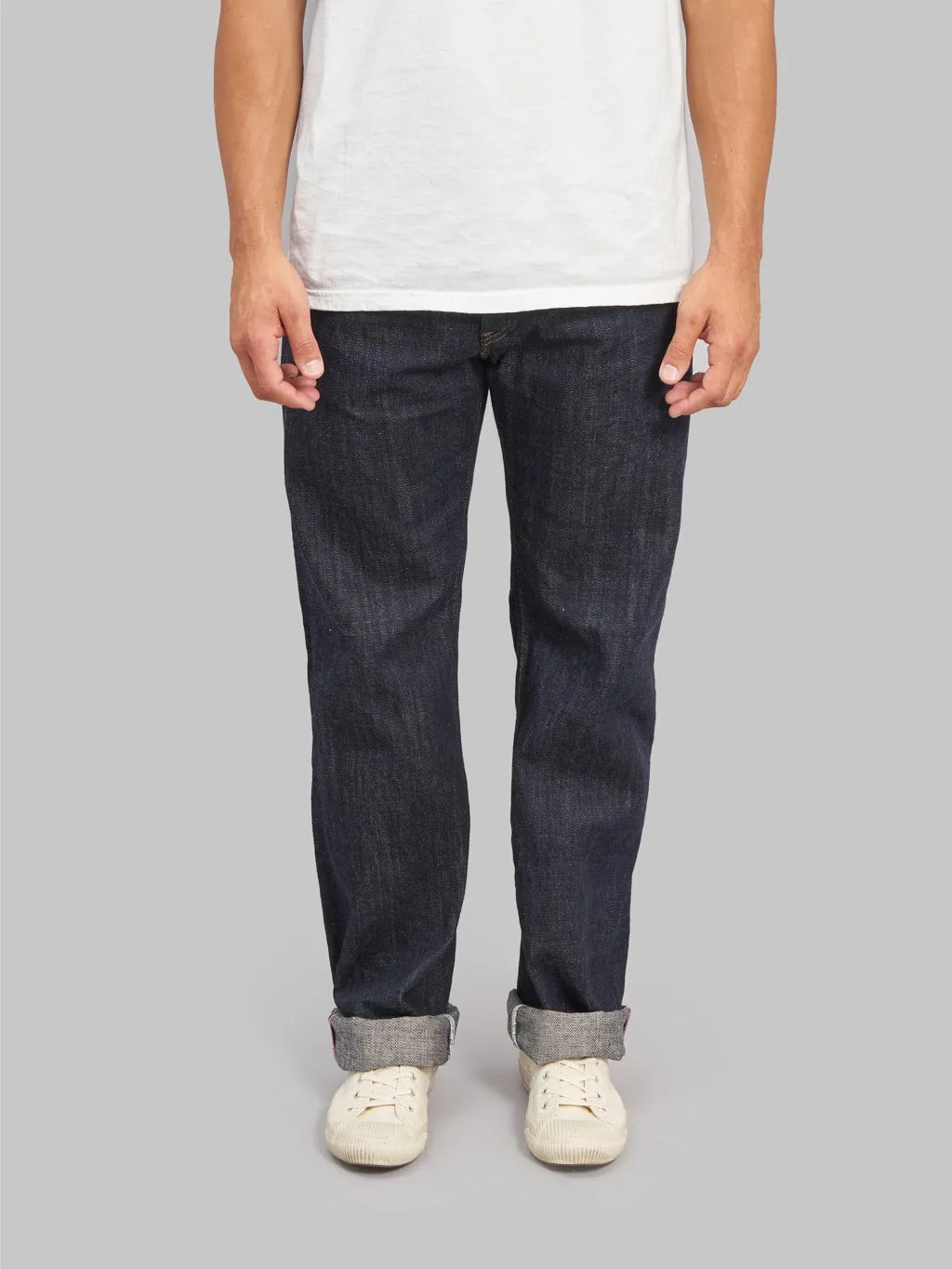 ONI Denim 022-KI Kiraku 12oz Relax Straight Jeans - Comfortable and Stylish