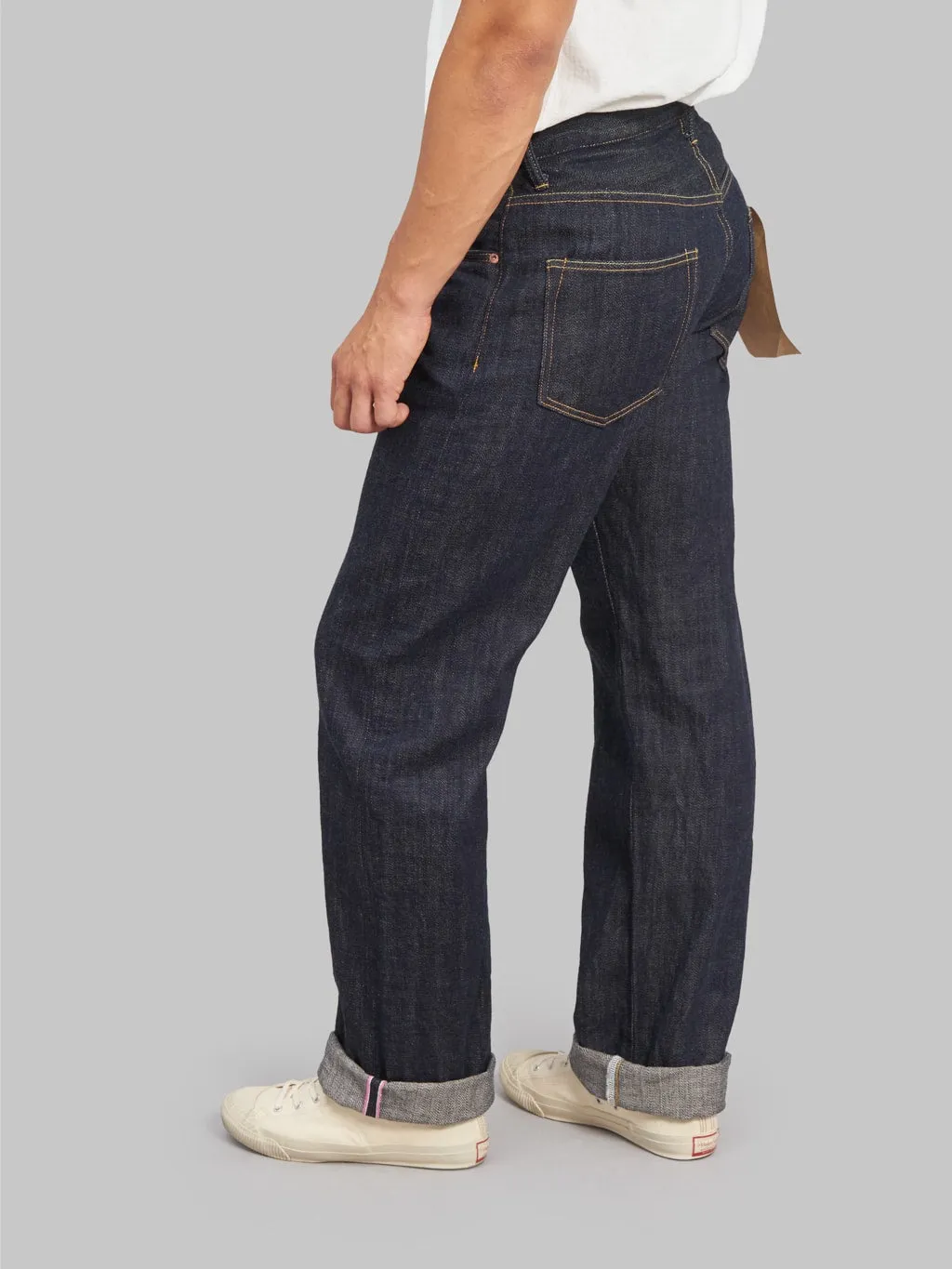 ONI Denim 022-KI Kiraku 12oz Relax Straight Jeans - Comfortable and Stylish