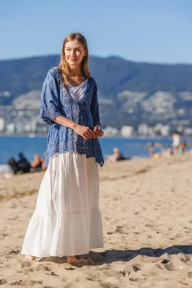 Papillon Embroidered Coverup - 14137