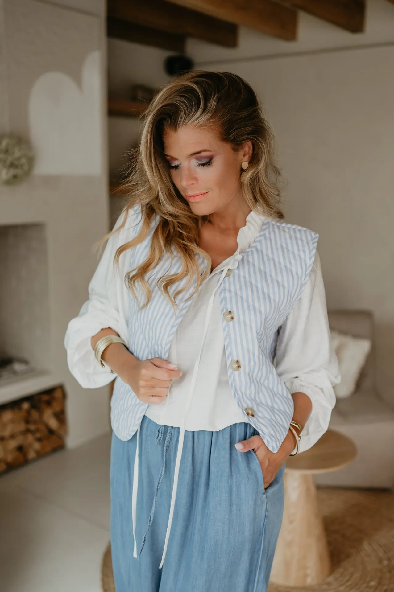 Perido gilet I Light Blue