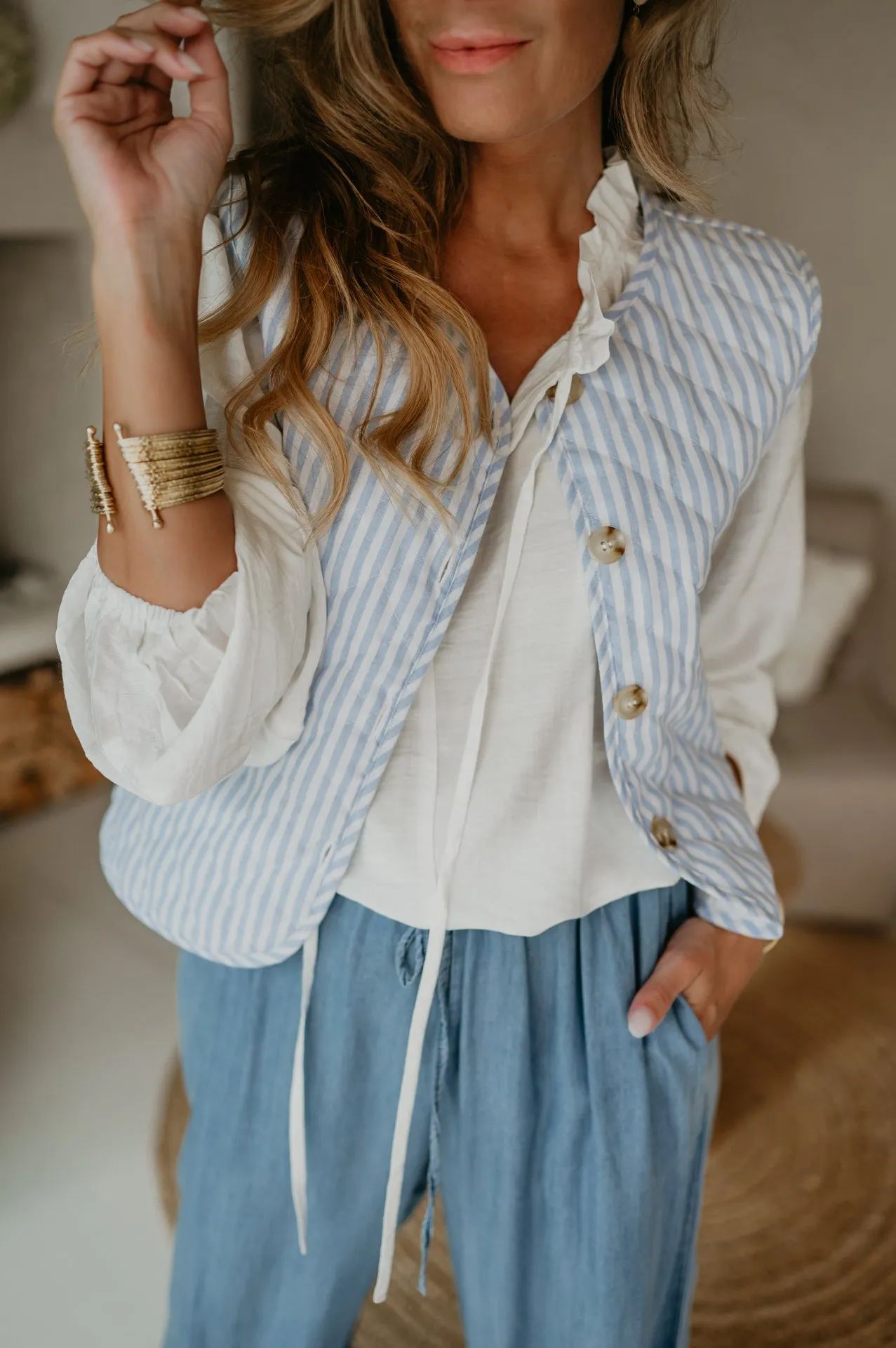 Perido gilet I Light Blue