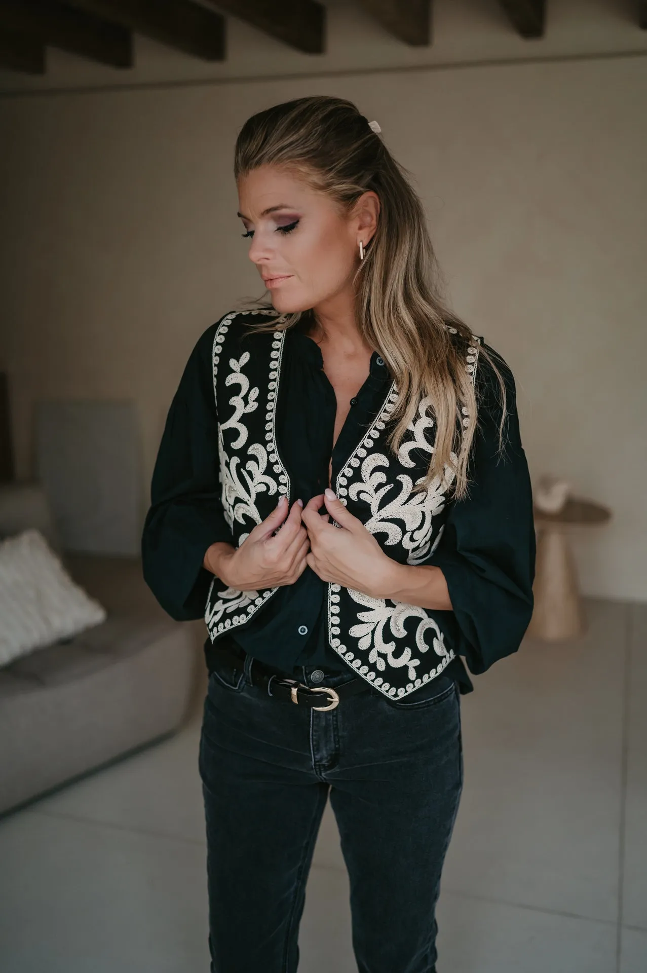 Piace gilet I Black
