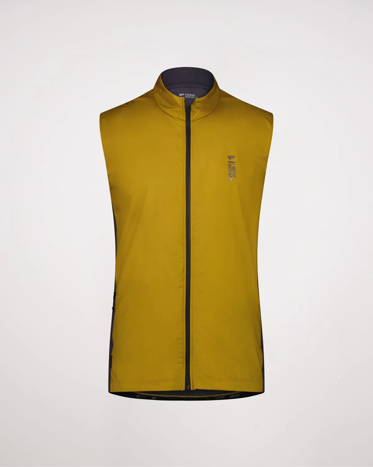 Redwood Merino Wind Vest - Shale / Cumin