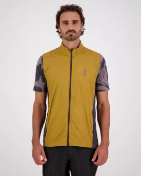 Redwood Merino Wind Vest - Shale / Cumin