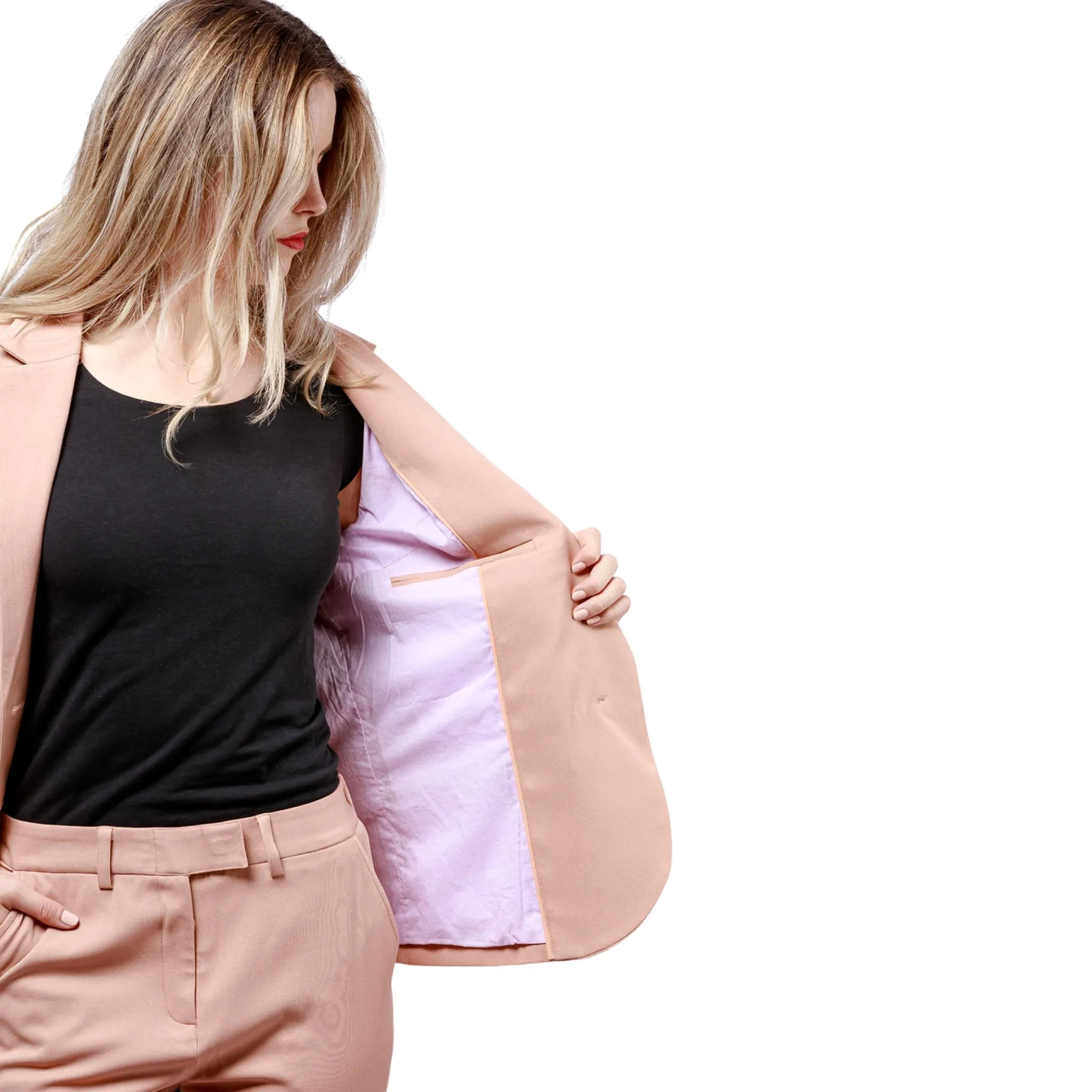 Rose Confidence Blazer