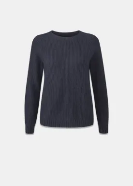 Sarah Rib Jumper Navy