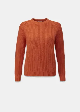 Sarah Rib Jumper Orange