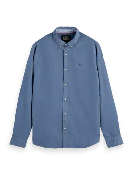 Scotch & Soda - Fine Corduroy Shirt - Cosmos Blue