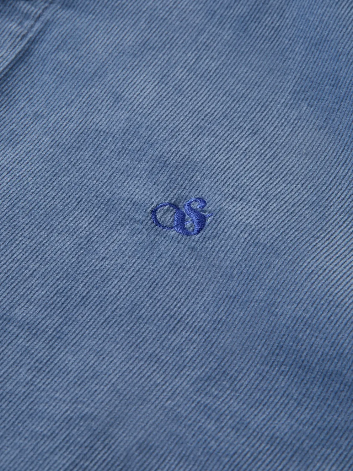 Scotch & Soda - Fine Corduroy Shirt - Cosmos Blue