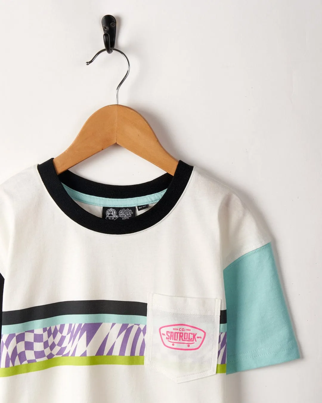 Soda - Recycled Kids Short Sleeve T-Shirt - White