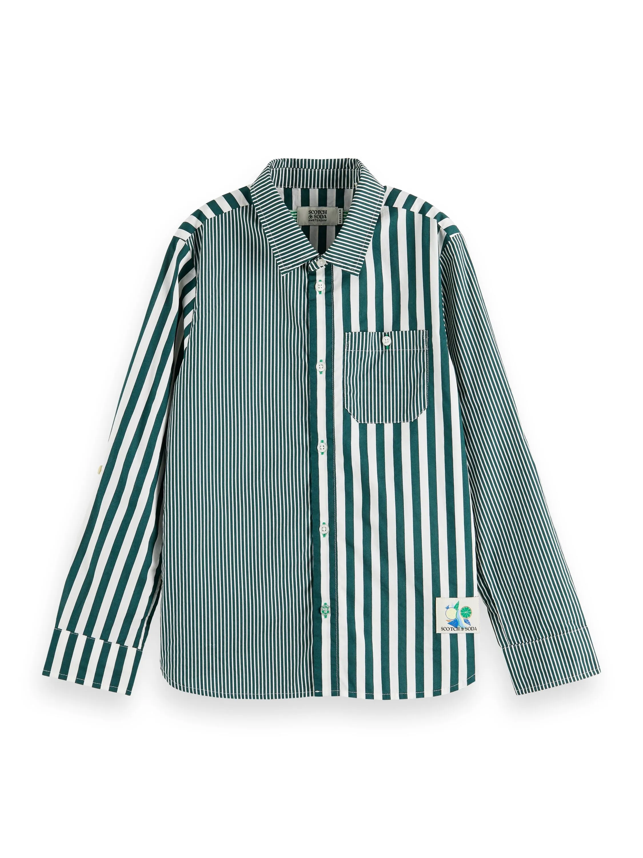 Striped Button Up Shirt