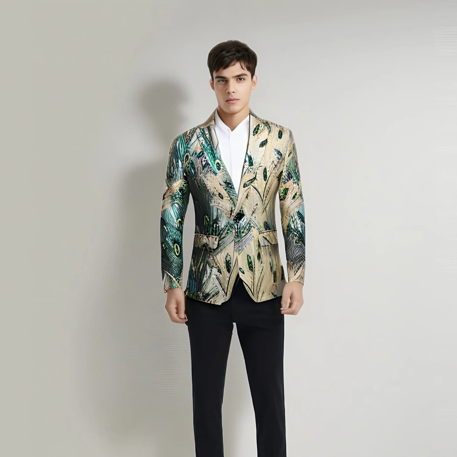 The Pavone Slim Fit Blazer Suit Jacket