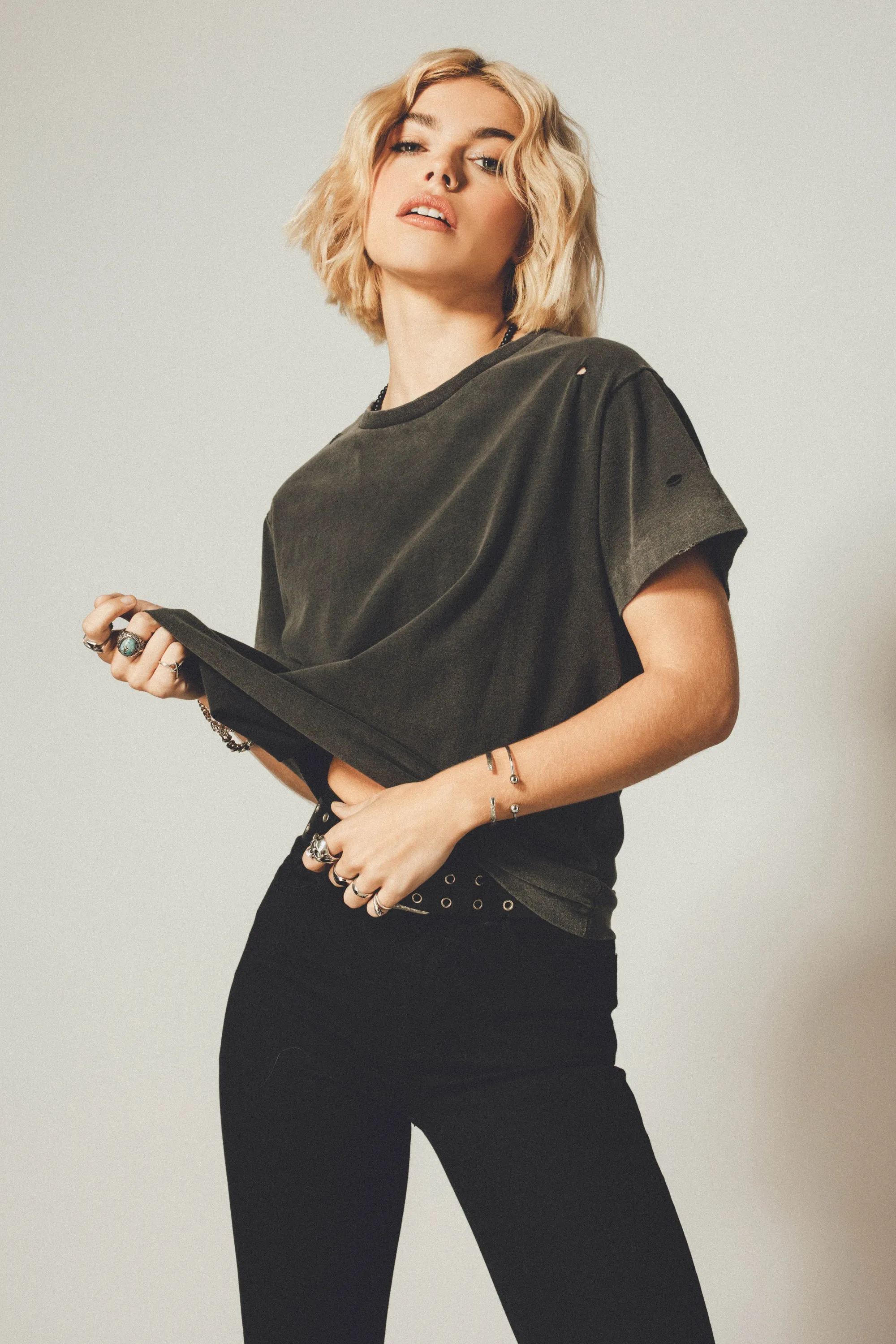 The Vintage Tee | Heavy Relic Black