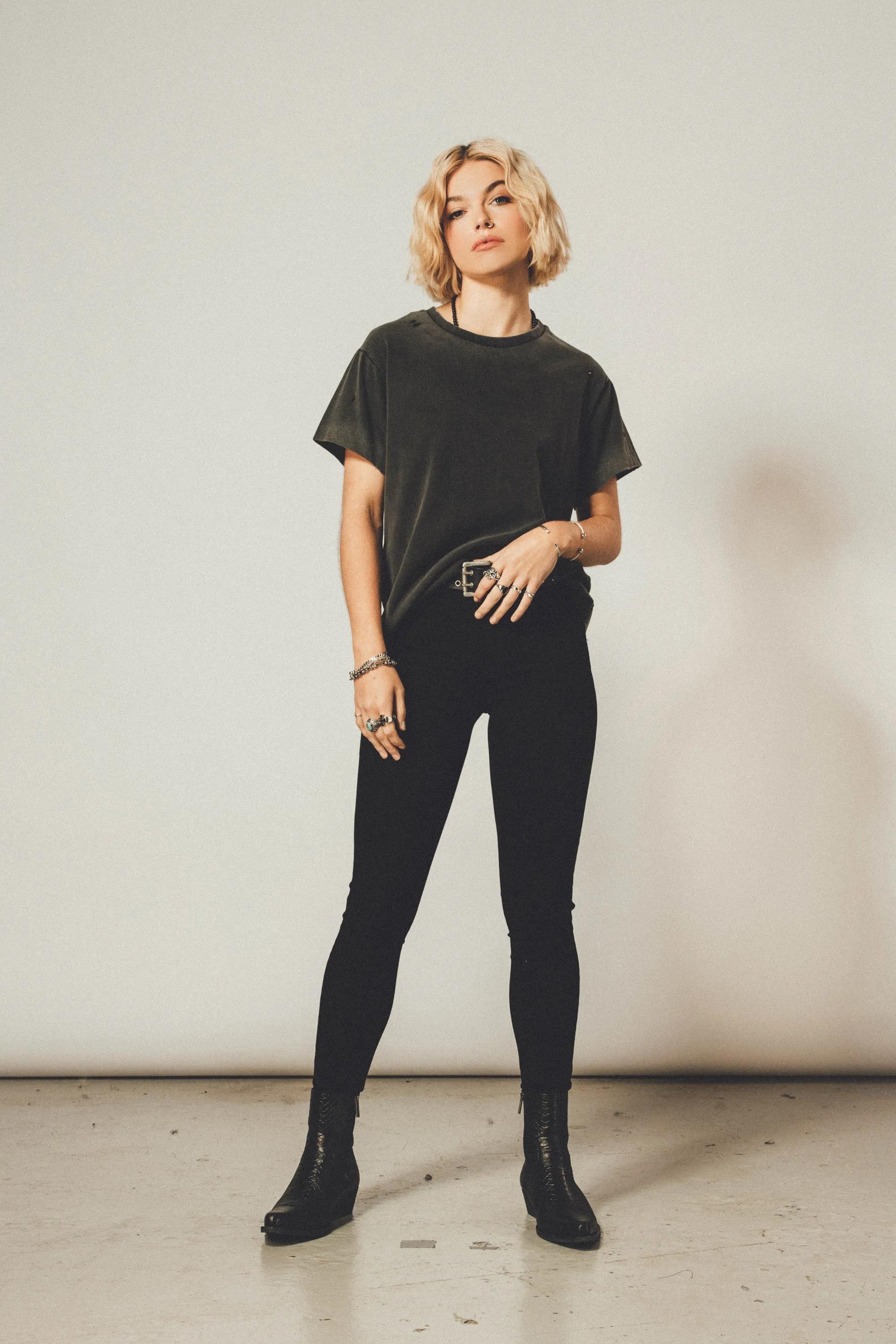 The Vintage Tee | Heavy Relic Black
