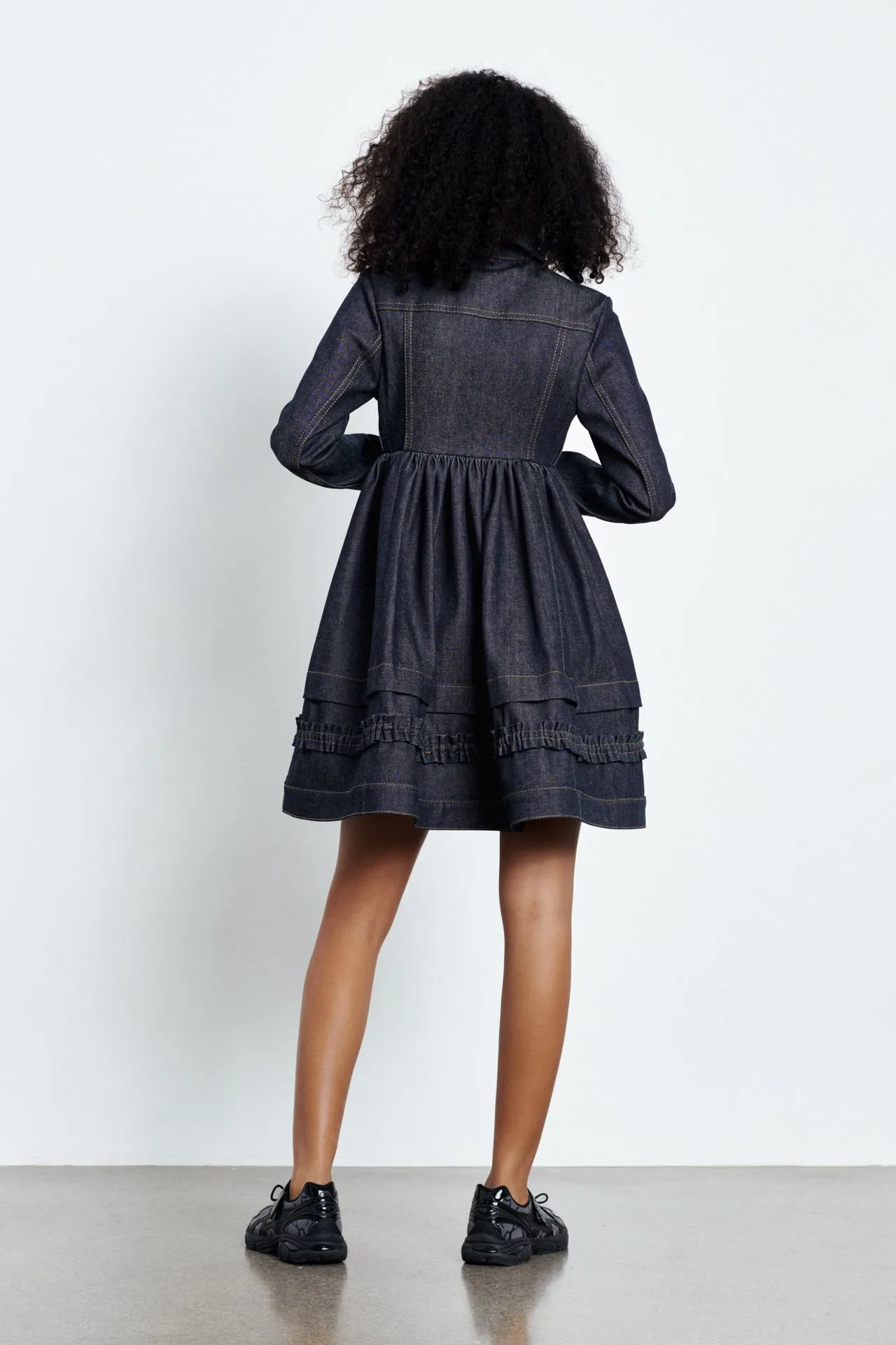 VERONA | DRESS BOWNESS DENIM BLUE GRAPHITE