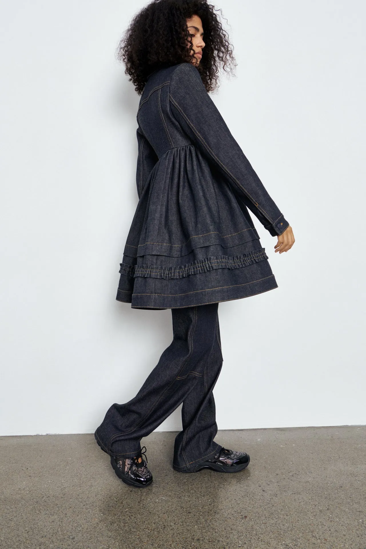 VERONA | DRESS BOWNESS DENIM BLUE GRAPHITE