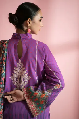 Viscose Corduroy Print