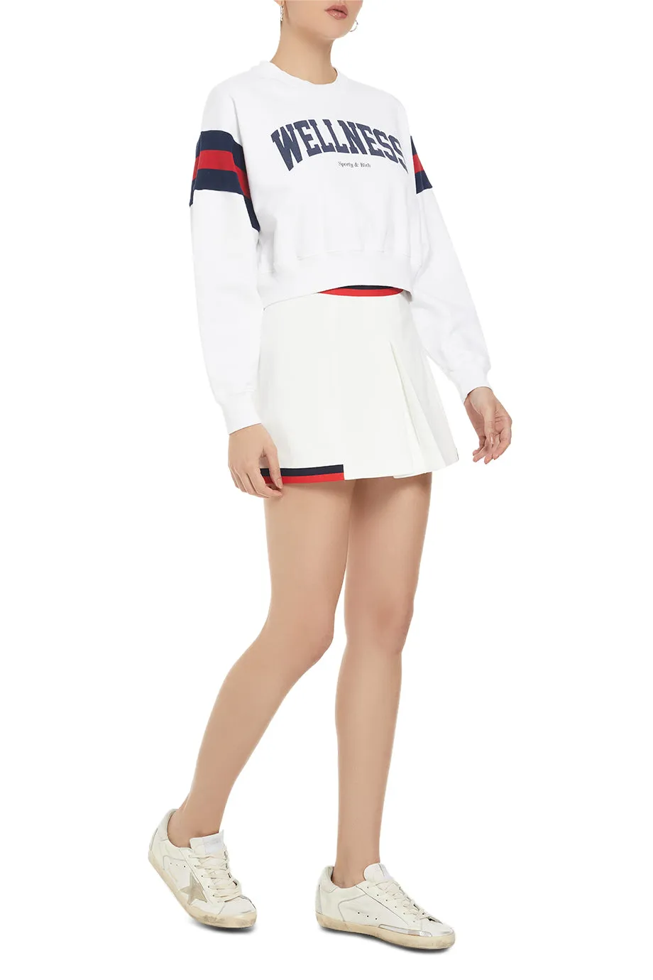 Wellness Ivy Rugby Crewneck Sweatshirt