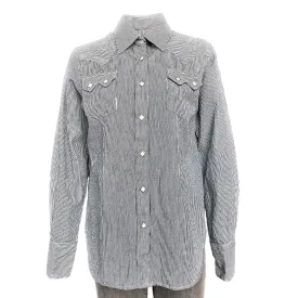 Women's Signature Denim Pinstripe Western Shirt